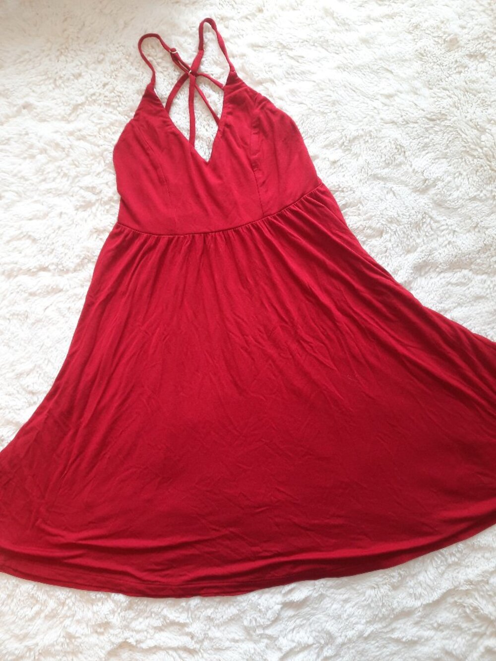 Body Glove Red Sleeveless Top